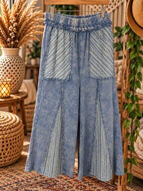 NWT XL Sage & Fig Cropped Pants